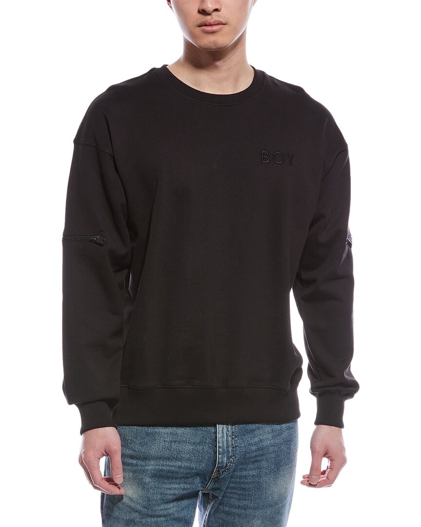 Мужская толстовка с круглым вырезом Boy London Tipped Up