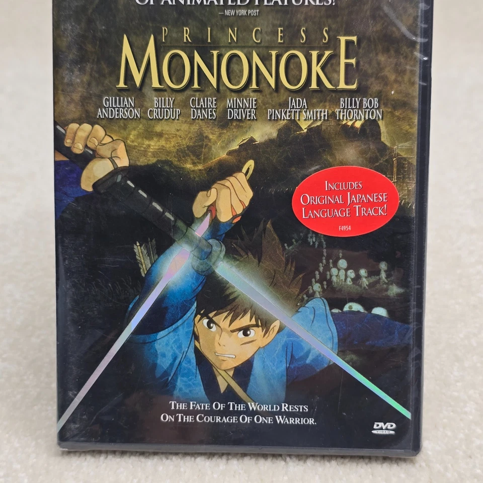 Princess Mononoke (DVD, 2000) w/Original Chapter Insert Studio Ghibli New - Image 3 of 4