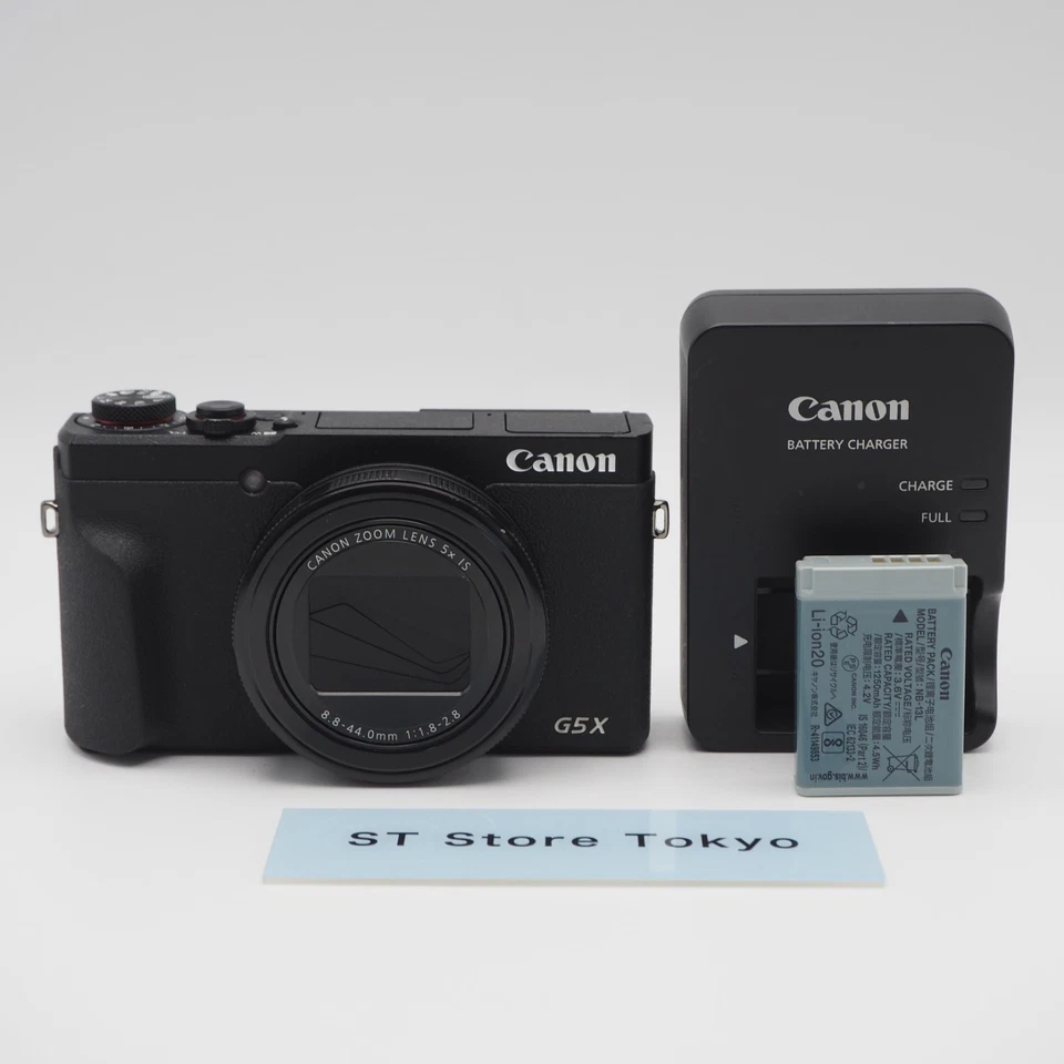[Mint] Canon PowerShot G5X Mark II Compact Camera w/Battery charger Tested - Image 2 of 4