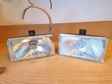 2 x Original DDR Ruhla Halogen Zusatz-Nebel-Scheinwerfer Trabant DDR Wartburg