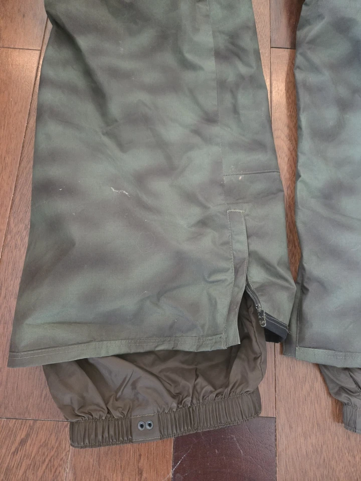 Pantalones cargo de snowboard Burton DryRide vintage para hombre XL camuflaje militar Foto 2 de 4