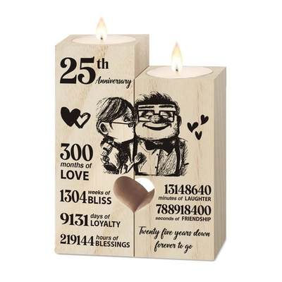 #ad #ad 25th Anniversary Wedding Gifts for Couple25 Years for Wife Husband Silver W... $23.84