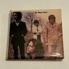 Mr. Mojo Risin? The Doors Jim Morrison Pin Back Button VTG
