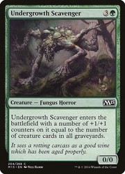 Undergrowth Scavenger 204/269 Common Magic 2015 (M15)