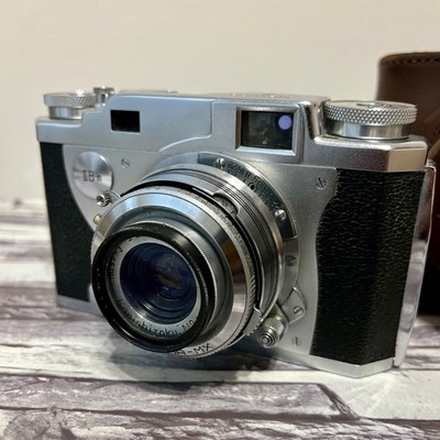 Konica II B-m Rangefinder 35mm Film Camera Hexar 45mm F3.5 Lens
