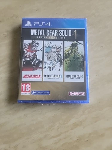 Metal Gear Solid: Master Collection Vol. 1 (Sony PlayStation 4 PS4, 2024) PAL