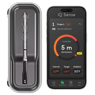 Wireless Meat Thermometer with Guided Cooking - Perfect Doneness Every Time