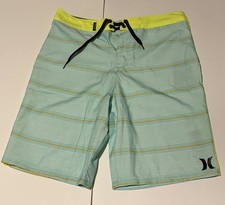 Hurley Boys Board Shorts Size 16/28 Swim Trunks Multicolor Unlined