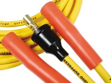 Accel Spark Plug Wires Super Stock 8mm Yellow Straight Boots Universal V8 Set
