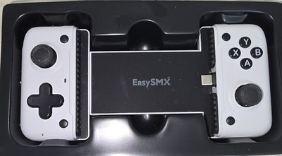 EasySMX Smartphone-Controller Gamepad Handy-Controller Grip Weiß/Schwarz