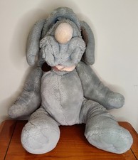 Vintage Ganvbros 1981 Wrinkles Grey Hand Puppet Dog