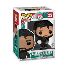 Funko Pop! FC LIVERPOOL ALISSON BECKER #25 NUEVA FIGURA DE VINILO COLECCIONABLE