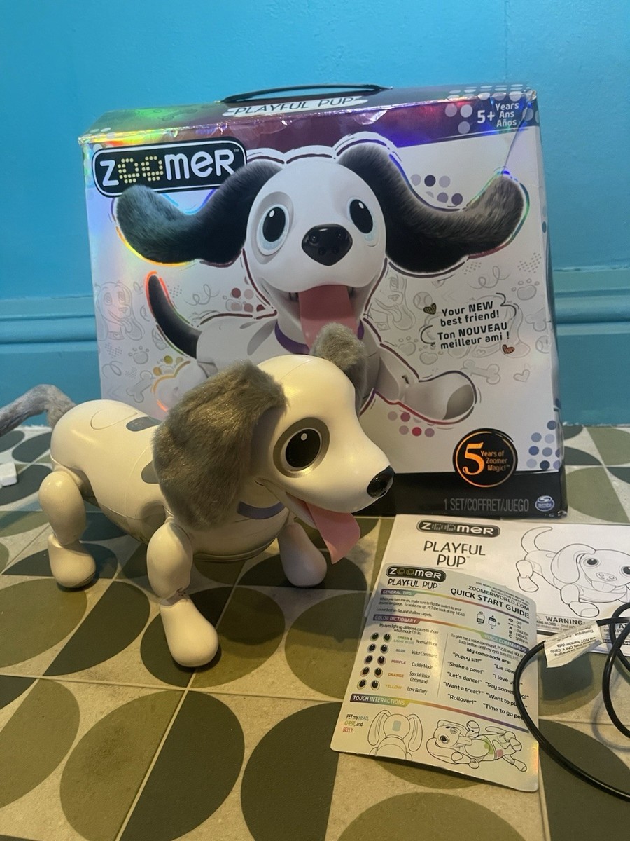 Spin Master Zoomer Playful Pup Tricks Brand New Unopened ZOOMER