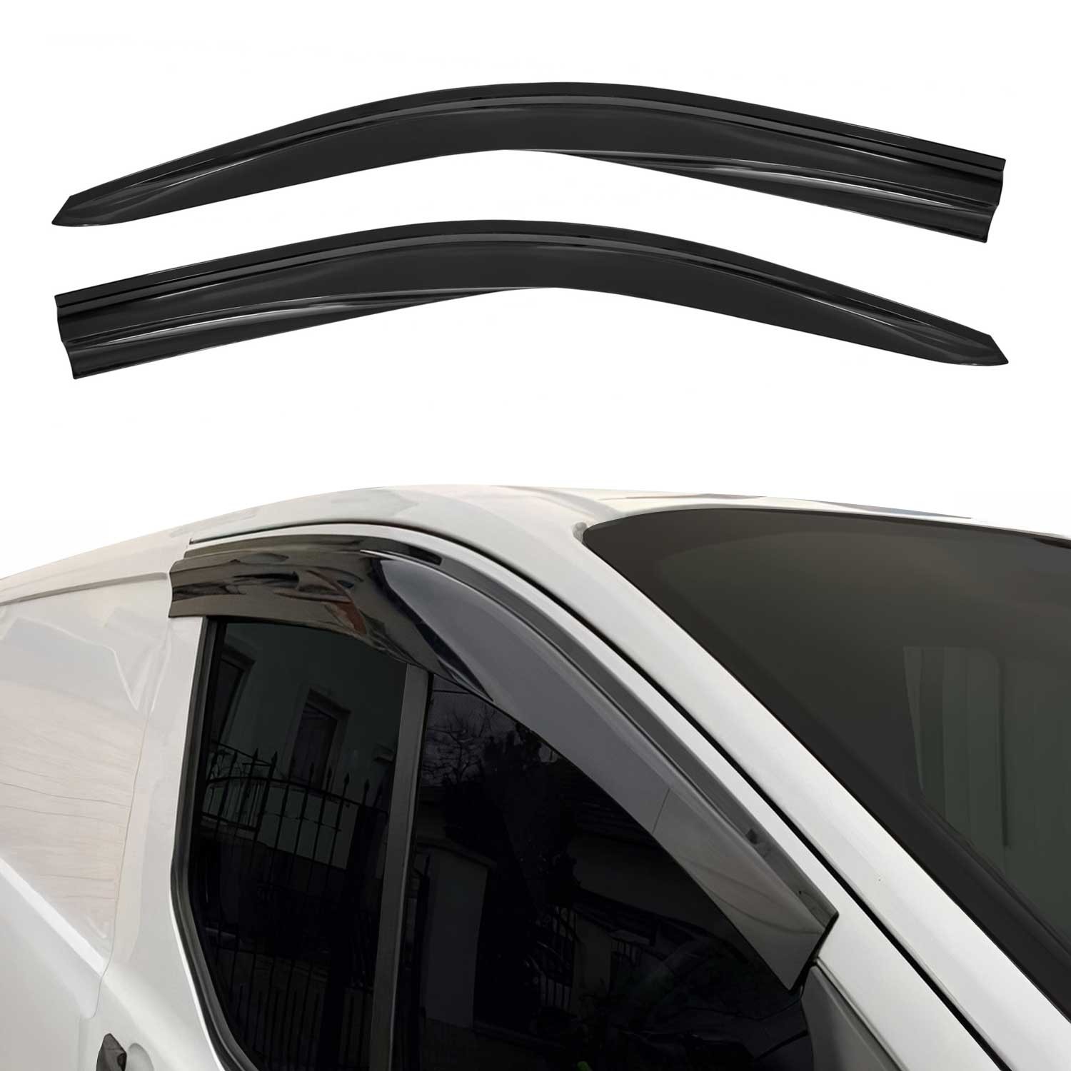 Déflecteurs acrylique Mercedes Vito W639 pour voyager au frais en van