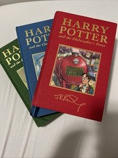 Harry Potter Uk Deluxe Editions Books 1-3