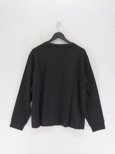 Sudadera con capucha para mujer Calvin Klein UK 20 negra algodón nueva con etiquetas - Imagen 2 de 5