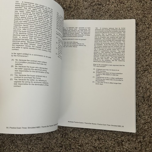 KOMPLETTER 6 - Buchsatz - Multistate Bar Exam Themis Bar Review Ausgabe 2024 - Bild 6 von 9