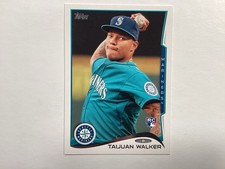 Taijuan Walker Seattle Mariners 2014 Topps Rookie Card #56. rookie card picture