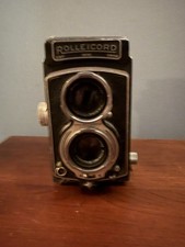    Rollei Rolleicord Twin-Lens Reflex TLR Camera 120mm Black Compur-Rapid Lens