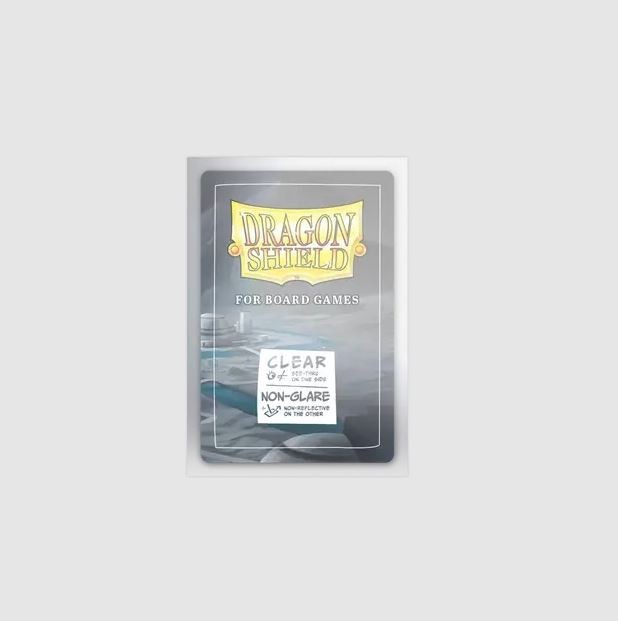 (100-Pack) Dragon Shield Mini European Size Board Game Card Sleeves 45 x 68mm