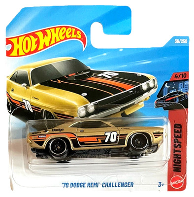 Hot Wheels '70 Dodge Hemi Challenger 4/10 2026 36/250 1:64 Modellauto Spielzeug