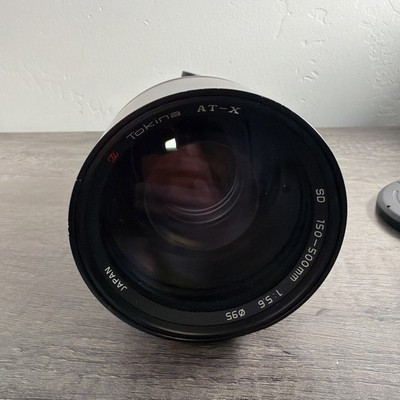 Tokina AT-X SD 150-500mm F/5.6 Zoom Lens - Vintage Telephoto - | eBay