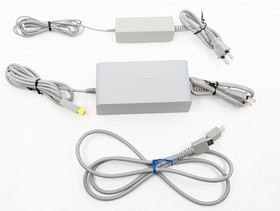 Nintendo Wii U Premium Black White 8 32GB WUP-101 Console Tested Japan Full Set