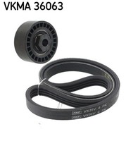 SKF Keilrippenriemensatz Vkma 36063 FüR Kangoo FC0 Logan Clio Thalia Sandero KC0