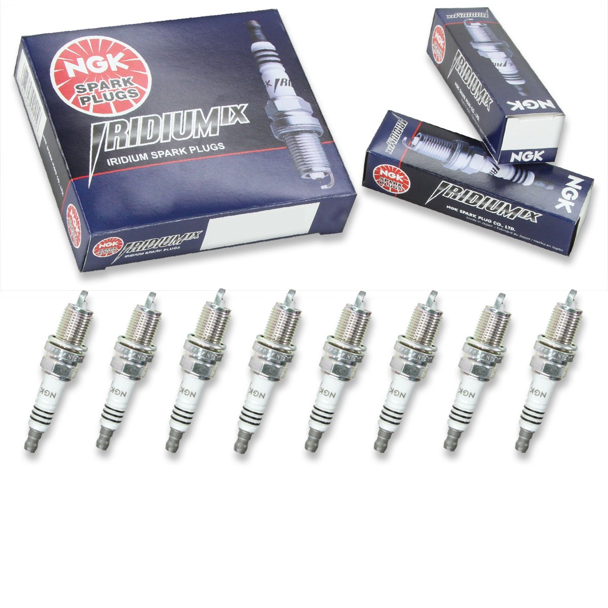8 pcs NGK Iridium IX Spark Plugs for 1999-2003 Dodge Ram 3500 Van 5.2L  5.9L fi