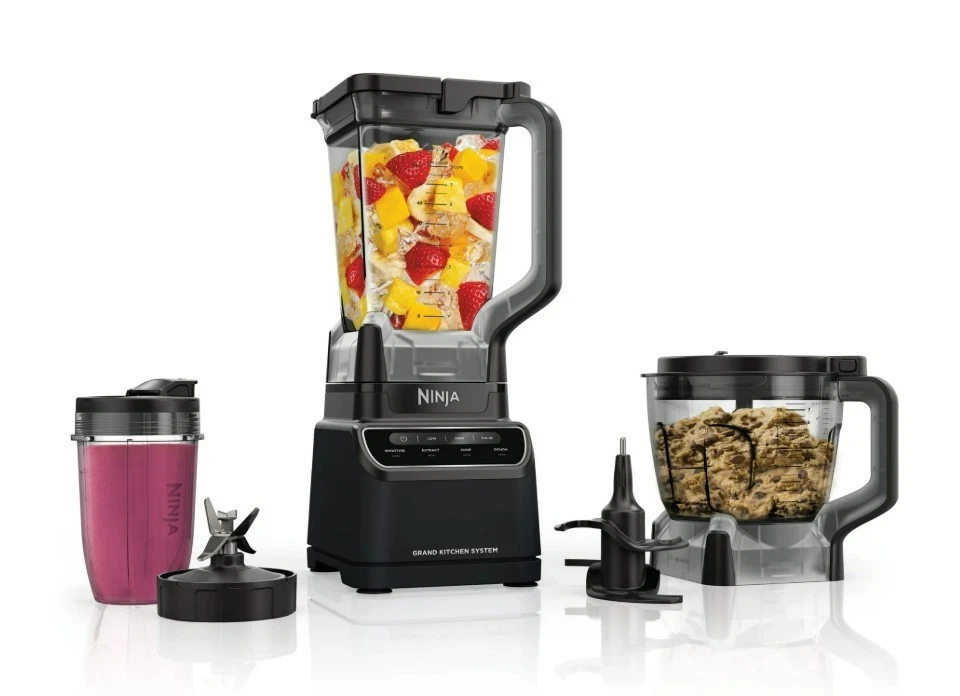 Ninja Grand Kitchen System 72Oz Blender 4 Presets 3 Speeds 1200W KS500 Black New
Opens in a new wind