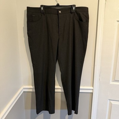 Alberto Ceramica TOM Comfort Fit Mens Performance Pants Dark Gray Sz 58