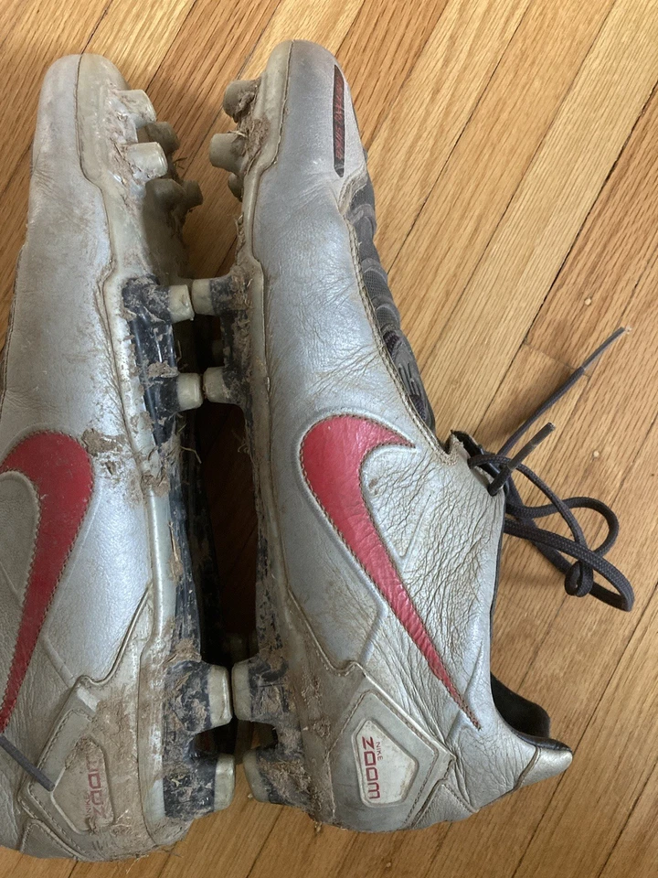 BOTAS DESDE 07/08 NIKE TOTAL 90 STRIKE ZOOM FG US11 UK10 EUR45 TACOS 316245-061 Foto 3 de 4