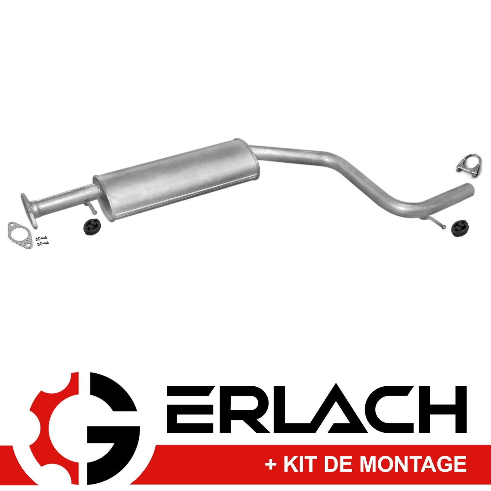 Silencieux intermédiaire Ford Mondeo III réduction bruit et vibrations 1111