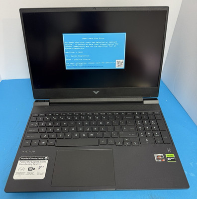 HP Victus 15-FB1013DX 15.6'' Ryzen 5 7535HS 8GB RAM 512GB 3.30GHZ NOT WORKING
