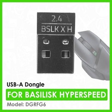 Razer USB-A Dongle for Basilisk X HyperSpeed Gaming Mouse  Black  DGRFG6
