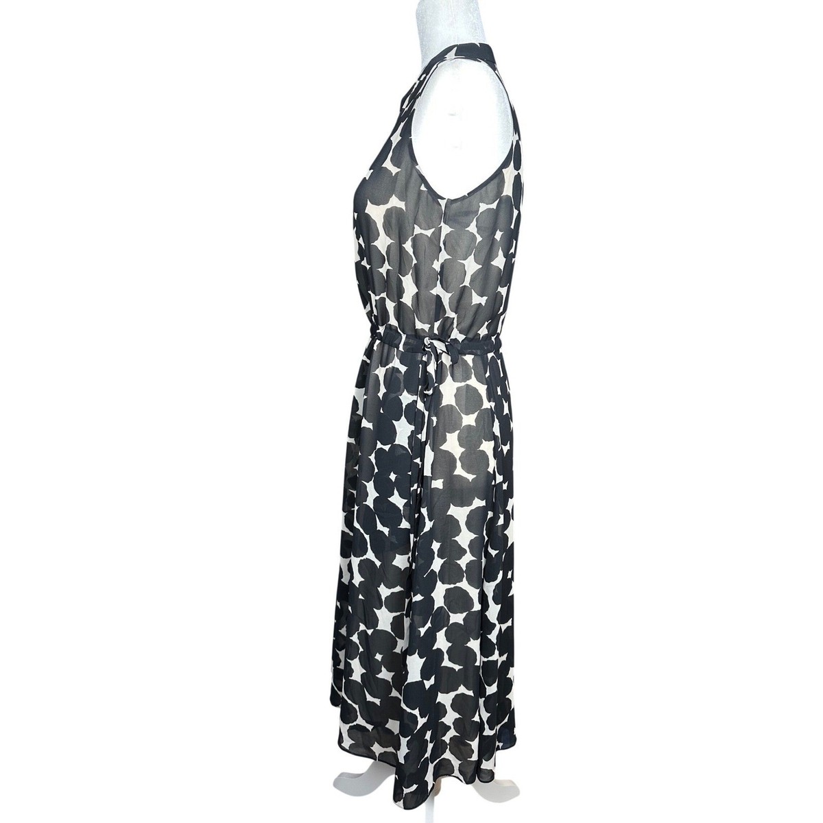 anne klein drawstring midi dress Anne klein basie printed drawstring midi dress + FREE SHIPPING