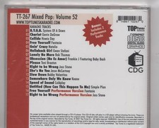 TOP TUNES CDG'S Karaoke TT-267 17 SONGS BRAND NEW