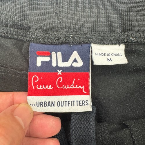 Pierre Cardin + FILA + Urban Outfitters Black Jogger Gym Sweat Pants Medium - Picture 6 of 10