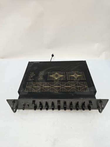 TECHNICS BY PANASONIC, STEREO UNIVERSAL FREQUENCY EQUALIZER, SH-9010, POWERS ON - Picture 2 of 24