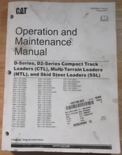 CATERPILLAR 226D 232D 236D 246D 257D 259D 262D 279D OPERATION MAINTENANCE MANUAL
