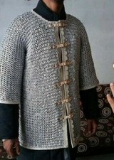 Nietete Kettenpost Rüstung Aluminium Kettenpost LARP Nachstellung