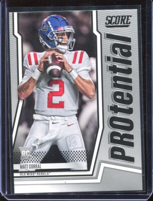 2022 Panini Score (Potential) #P-MC Matt Carolina Panthers RC