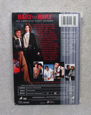 HART TO HART Complete First Season Official Sony 6 Disk DVD Set