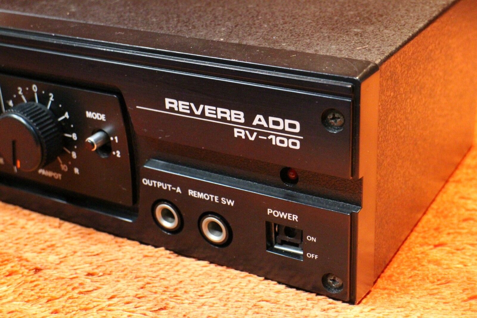 Vintage Roland RV-100 Spring Reverb Guitar Pedal Rack Unit USED 180921