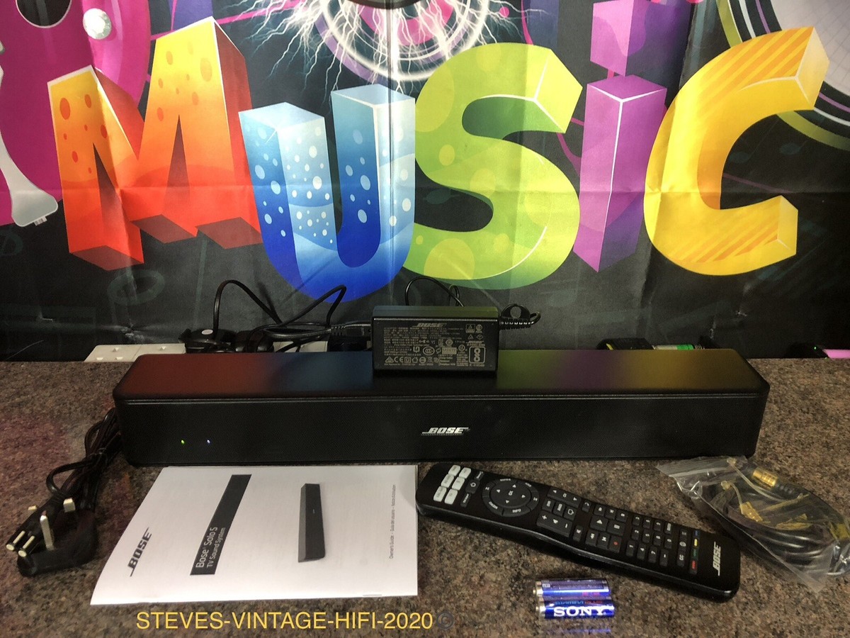 Soundbar Review Bose Solo Television Sound System BOSE SOLO - Main Image