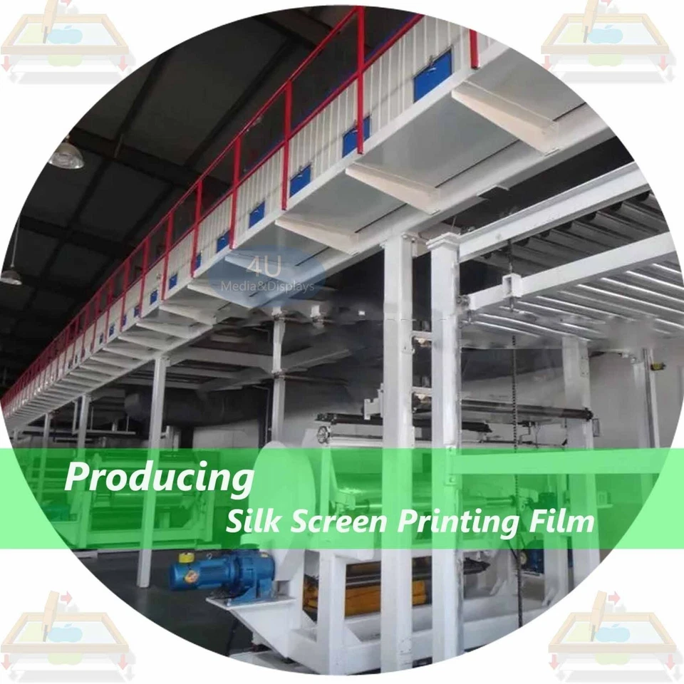 13”x100ft，Waterproof Inkjet Fast Dry Screen Printing Transparency Positive Film - Image 4 of 4