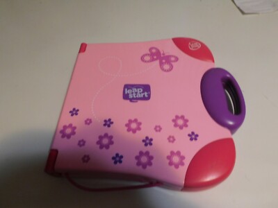 2016 LEAP FROG LEAP START Interactive Learning System Pink & Purple w/ 1 book