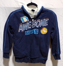 Disney Phineas and Ferb "AWESOME DUDES" Jacket Blue Youth Size 10-12 052824WT3