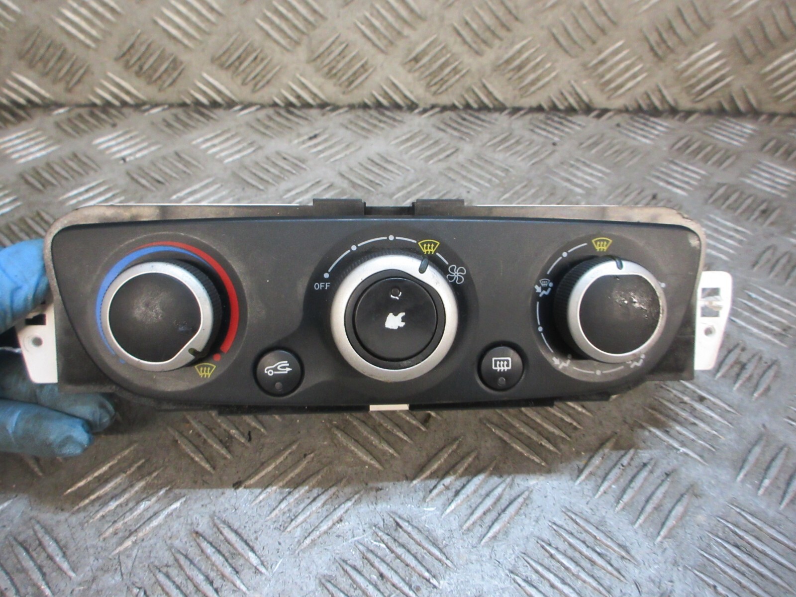 2010 RENAULT GRAND SCENIC Dynamique MK3 A/C CLIMATE CONTROLS PANEL