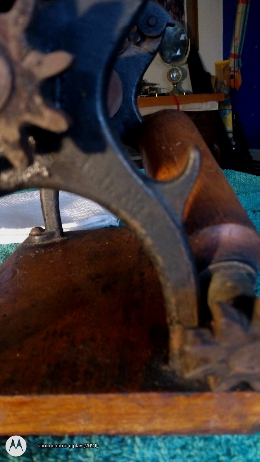 Antique Lb Cast Iron Pasta Roller Mach Ex Cond eBay